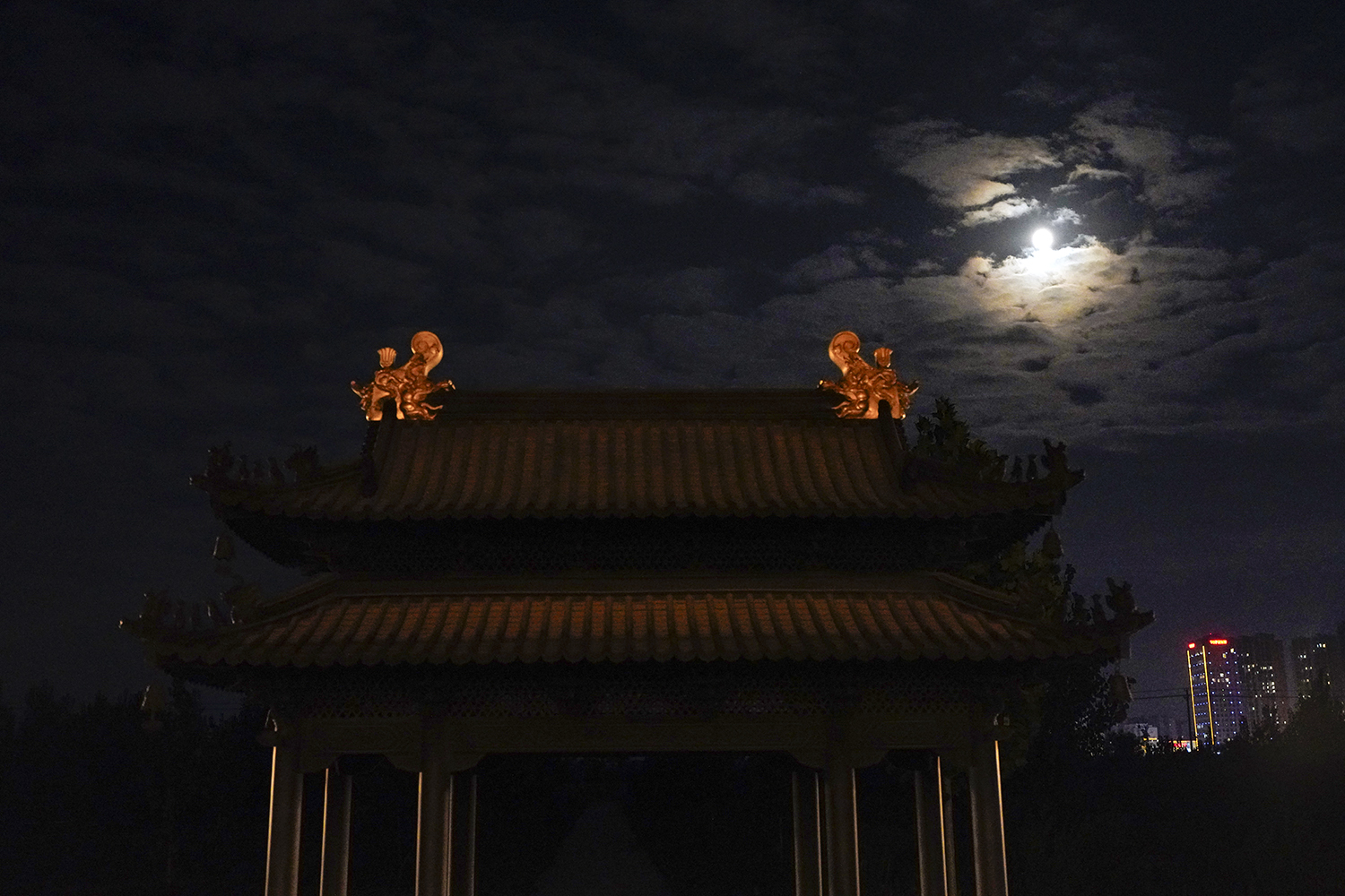 月光三昧 普照乾坤 | 冀州道安寺甲辰年中秋供月法会圆满