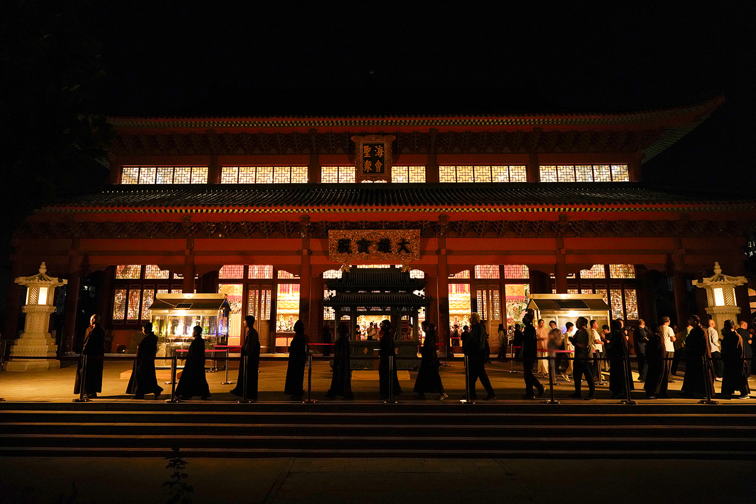 月光三昧 普照乾坤 | 冀州道安寺甲辰年中秋供月法会圆满